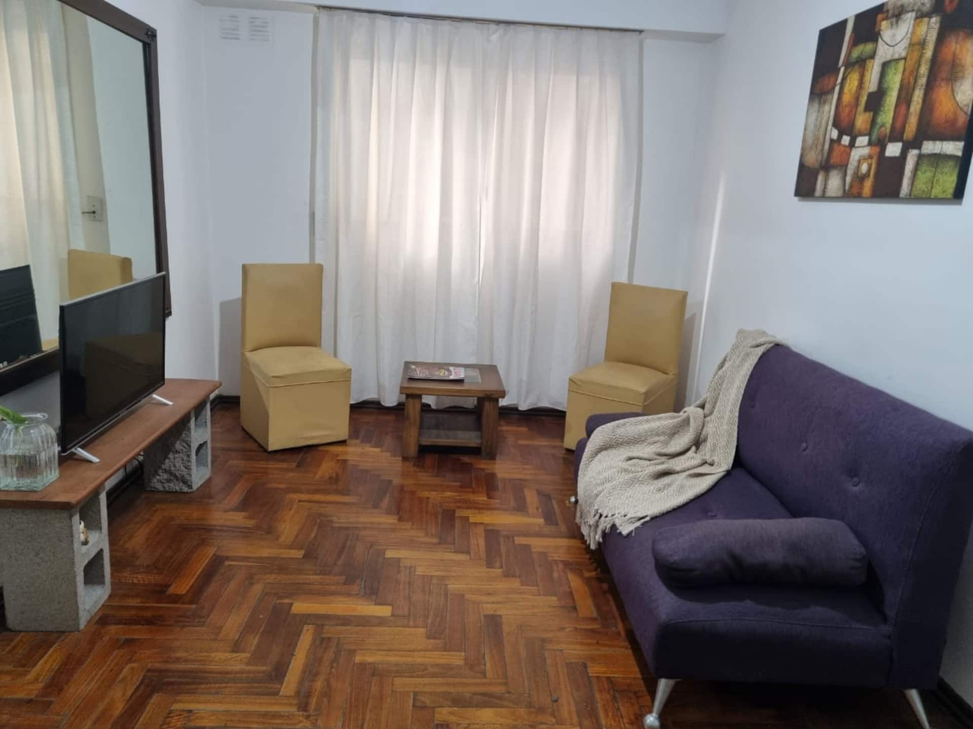 Furnished one-bedroom apartment in Caballito near Subte Line A
