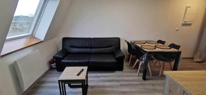Appartement Vue Mer Avec Parking - Plage de Villers-sur-Mer