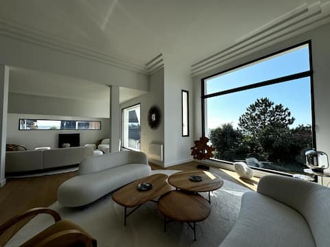 Beautiful Villa with sea view near Deauville
