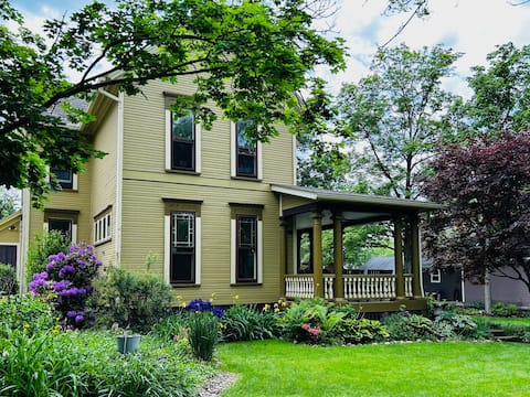 Victorian farmhouse near town