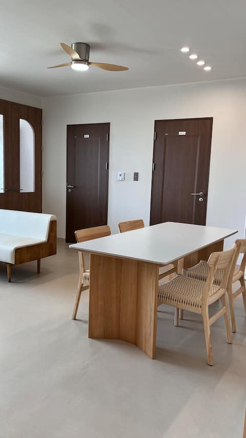 como: 5 minutes walk from Ayajin Beach. 3 rooms. 4 beds. Private accommodation