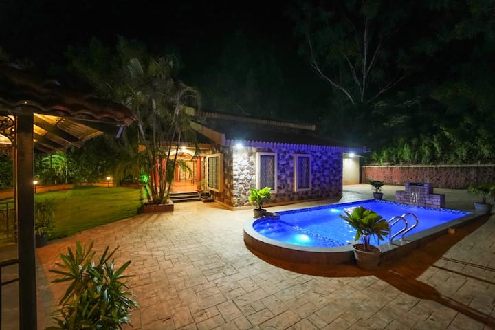 Little Heaven 5 Bhk Pool Villa | Lawn | Bliss - Wai