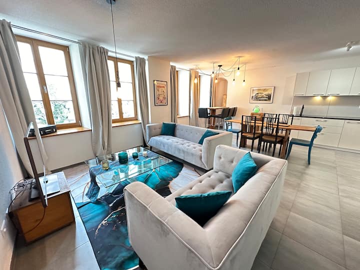 S T A Y . S W I S S - Premium Duplex Apartment - Porrentruy