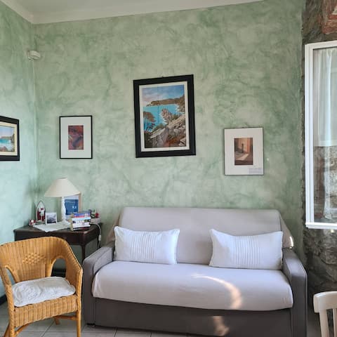 Top performing Airbnb: beautiful sweeping view, peaceful in Vernazza