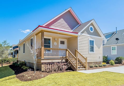 OBX Golf, Pickleball Cottage + 2 tics to H2OBX