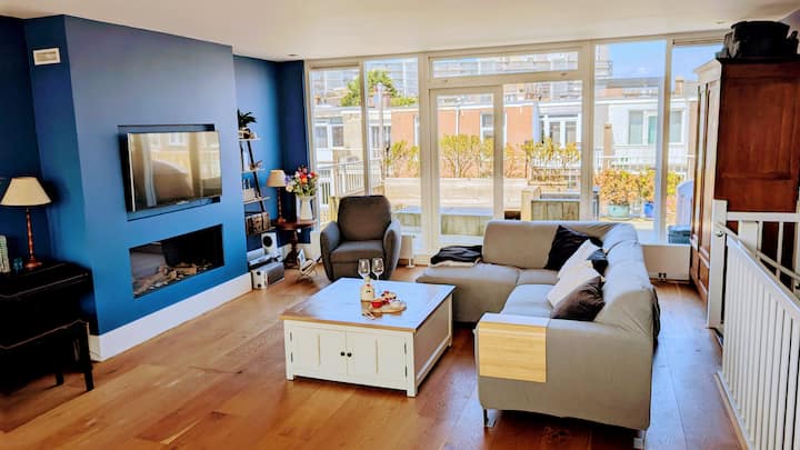 Light Home + Rooftop Near Beach - Scheveningen