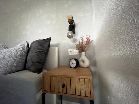 Modern apartment in the "old school"