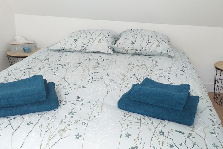Quarto: É aconchegante e pequeno. Se você é muito alto, pode se sentir apertado. O banheiro está localizado no quarto.