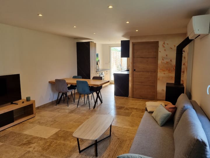 Gîte 2 Chambres Avec Extérieur Et Jacuzzi - Bourg-lès-Valence