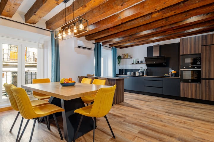 Luminoso apartamento en Sol