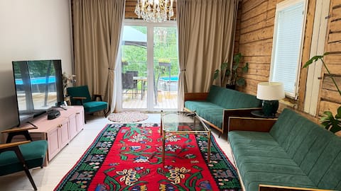 Country house with amenities