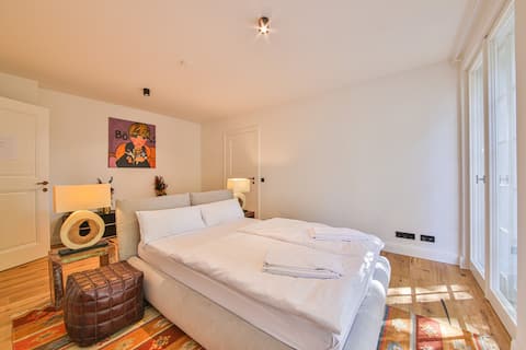 Erfolgreiche Airbnb-Immobilie: Garden Suite 135m2 Berlin Grunewald in Schmargendorf