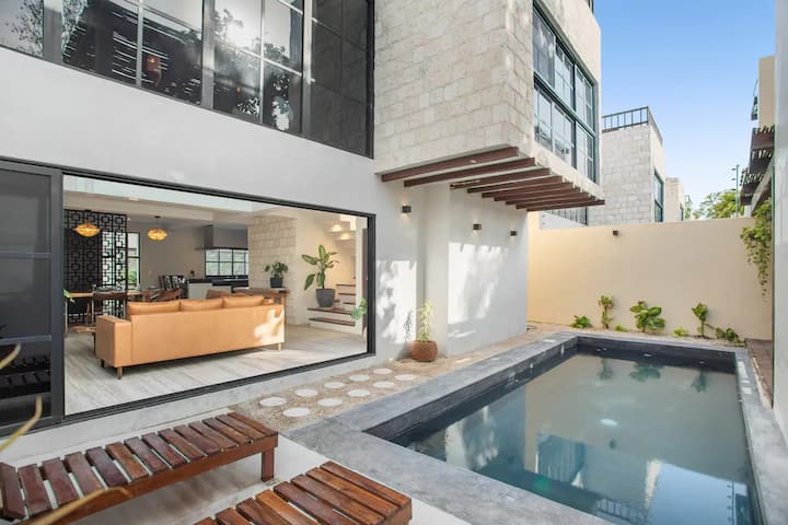 Luxury Jungle Villa - 3 Private Pools/waterfall - Tulum