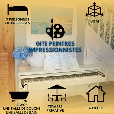 Impressionist painters' gite