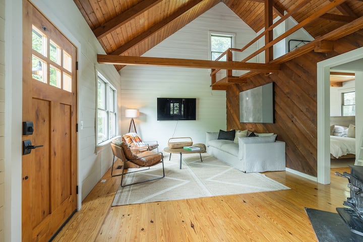 Rustic Couple's Retreat|hot Tub, Fire Pit, Private - Mineral Bluff, GA