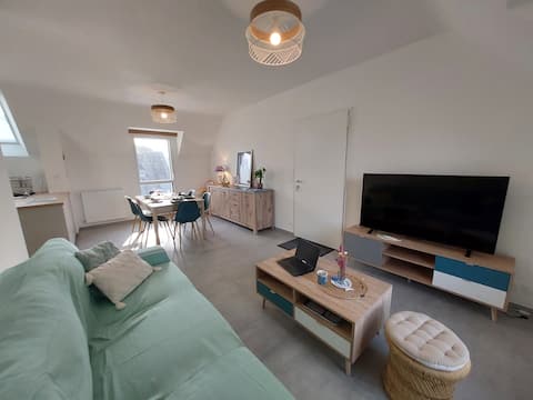 Propriété Airbnb réussie: 75 m², quiet village, linens included, 2 bedrooms / 4 beds à Carnac