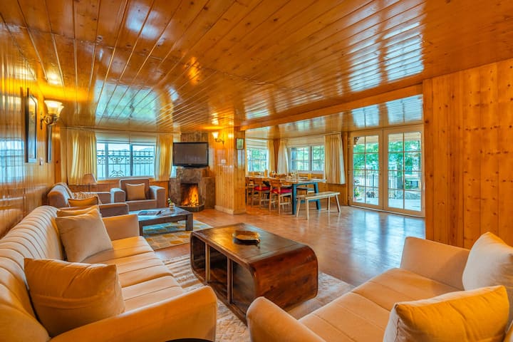5br Lush @ Chalet Rushli W/serene Views - Kanatal