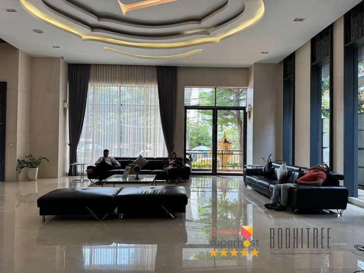 4.8 Top-rated | City-view Studio Condo (Pool&gym) - Phnom Penh
