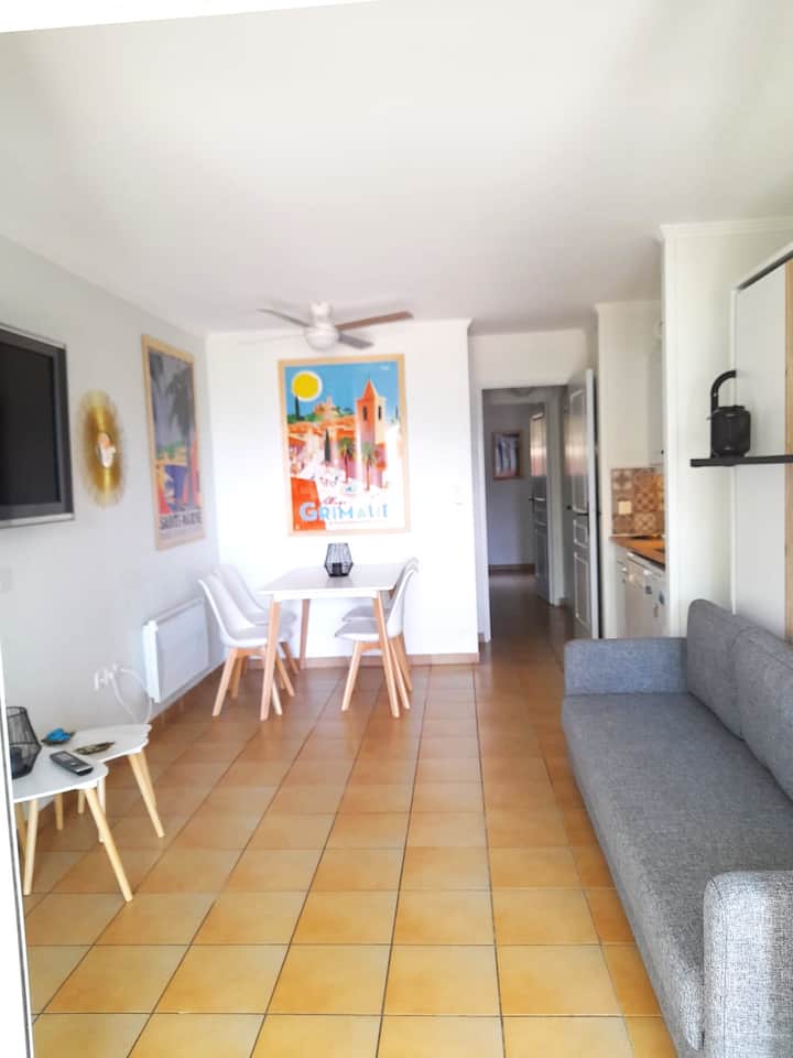 2 Pièces Climatisé 4/5pers Restanques - Saint-Tropez