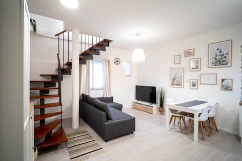 Independent house with private parking