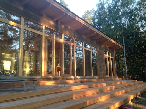 Cottage on Kymijärvi Lake near Lahti
