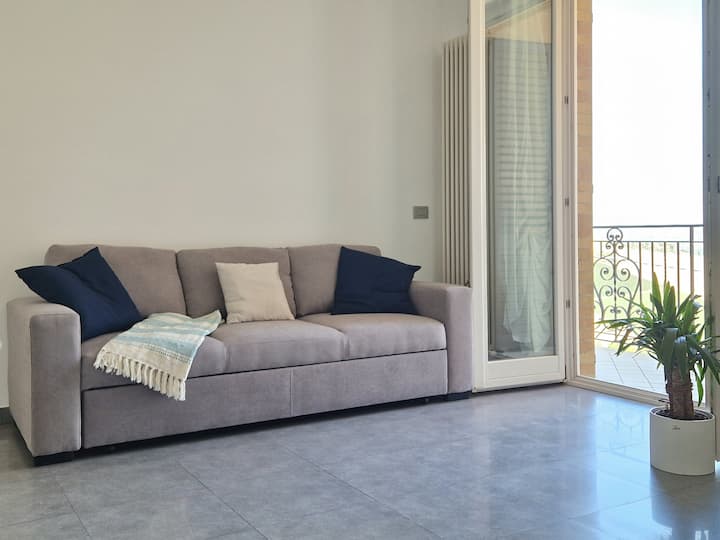 [Doppia Vista Mare] Design Wi-fi Parcheggio A/c - Porto San Giorgio