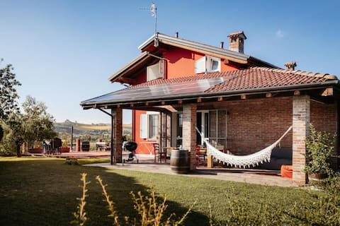 Villa with Pool in Monferrato