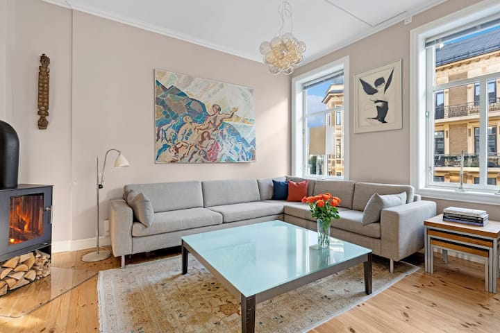 Lys, Koselig Og Sentral  Frognerleilighet - Oslo