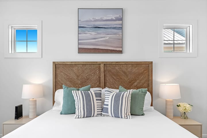 غرفة النوم رقم1: ماستر ؛ سرير كينج