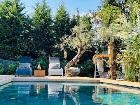 Superb Villa between Nîmes and Montpellier