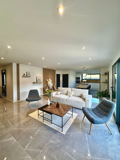 Modern villa with pool