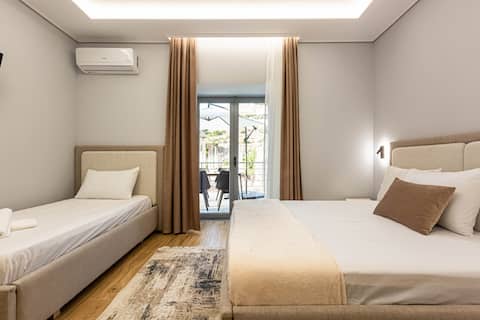 Golden Studio's 4- Kitchen, Parking & Balcony