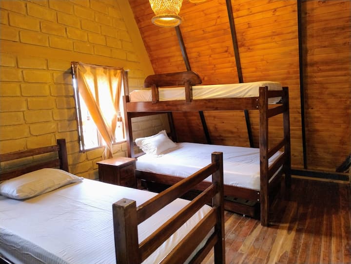 Cabaña Rústica, Paisaje, Relax. - Ráquira