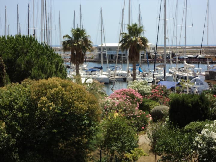 Appartement Vue Port & Mer - Gruissan