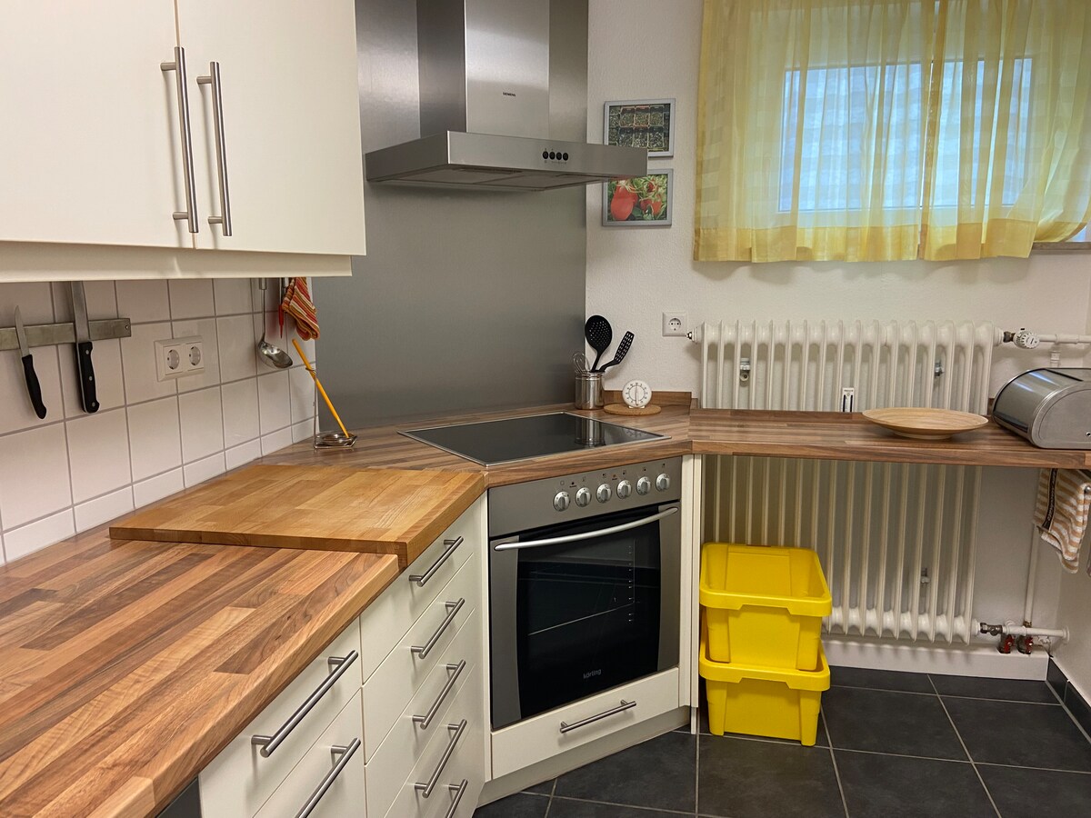 Erfolgreiche Airbnb-Immobilie: Apartment overlooking the countryside in Freudenstadt
