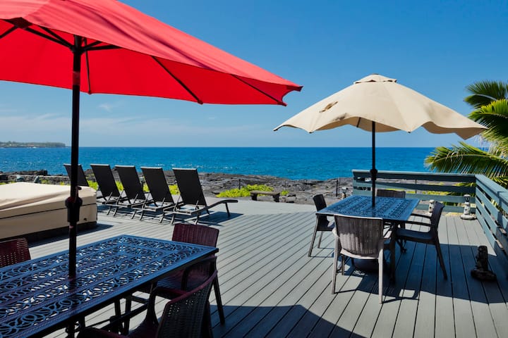 Mika Kai 4 bd w/Pool and Hot Tub - Houses for Rent in Keaau