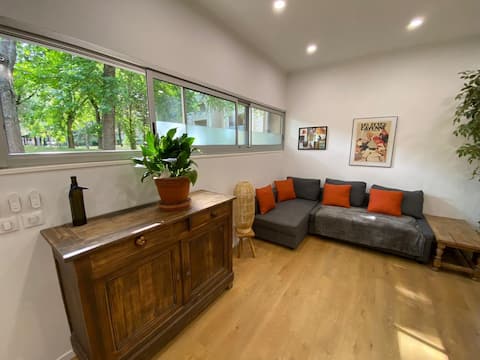 Atypical 3 bedrooms on the ground floor