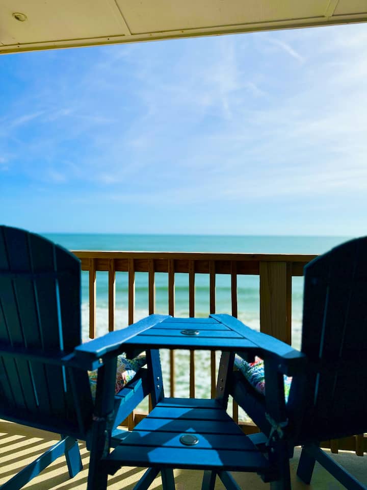 Tide Over - Cozy With A Gorgeous Oceanfront View - North Topsail Beach