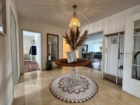 Cozy bright apartment  Boho style