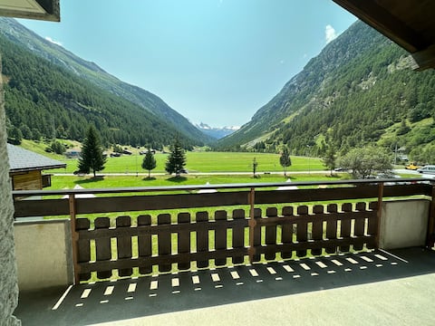 Panoramic Apartment 500m to Zermatt Train