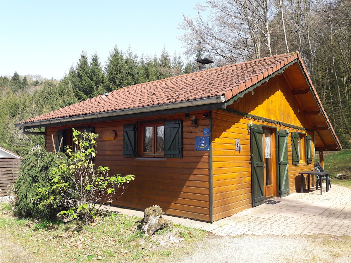 Popular Airbnb listing: IN THE HOLLOW OF THE WOODS "CHALET EPICEA" in Granges Aumontzey