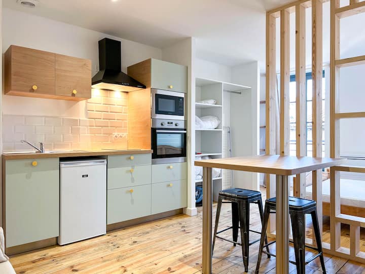 Studio Cosy, Face Au Jardin Des Carmes - Aurillac
