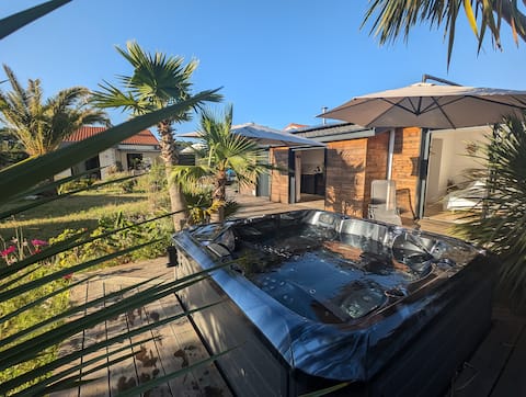 Beach cottage, spa, pool