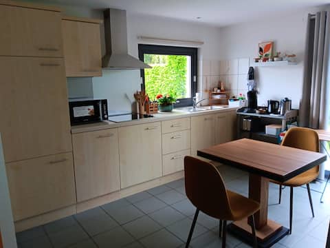 Successful Airbnb property: Entire accommodation: guest house Les Loupiottes in Jalhay