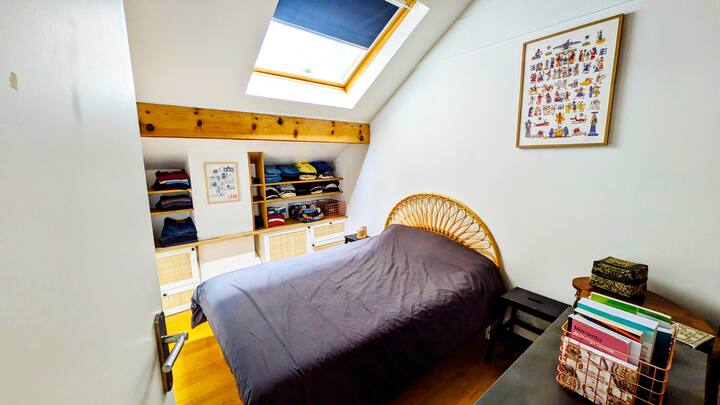 Camera da letto matrimoniale, molto tranquilla, letto matrimoniale