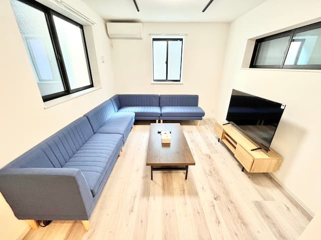 VIilla 3 room｜Ueno 2min｜8 people｜large terrace