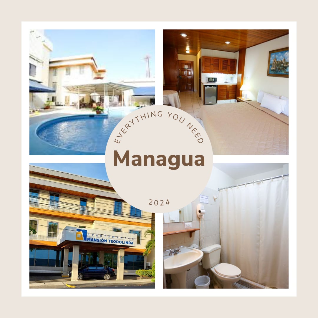 A refreshing pool is framed by sun loungers and shaded areas, inviting relaxation. The studio's interior features a compact kitchen area with wooden cabinetry. A cozy sleeping area hosts a spacious bed clad in neutral tones, while a well-lit bathroom is equipped with a shower and sink.
