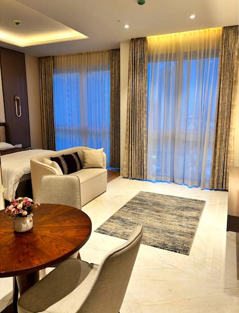 Luxury Studio with kitchen@ Leela Residences