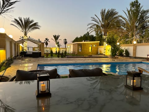 Luxury Villa + Garden house + Free Transportation