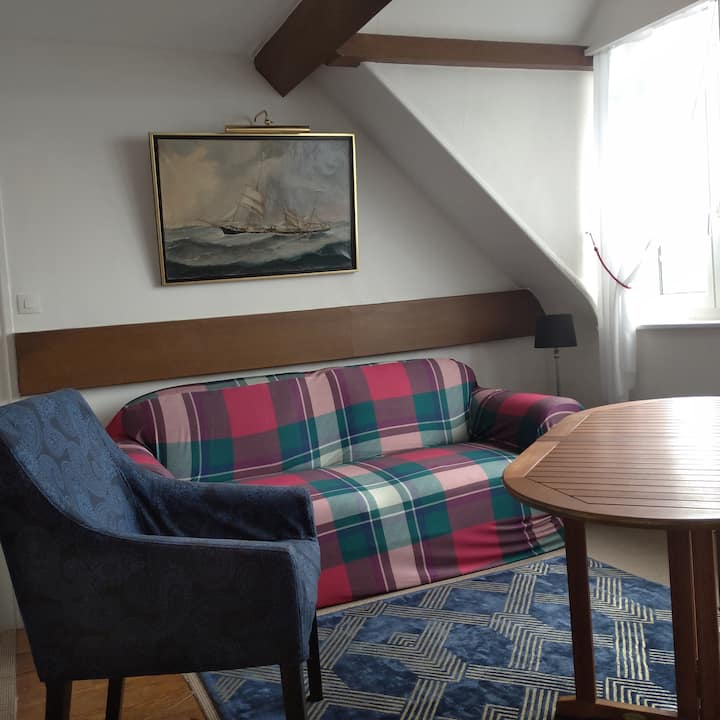 Vue Panoramique Exceptionnelle Mer Falaise D'aval - Étretat